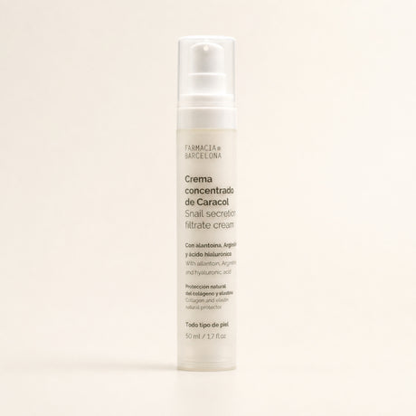 Crema Caracol 50 ml. Vista frontal del producto.