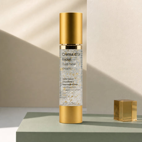 Crema Oro 50 ml. Imagen editorial del producto.