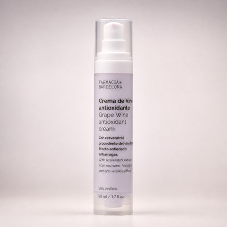 Crema Vino 50 ml. Vista frontal del producto.