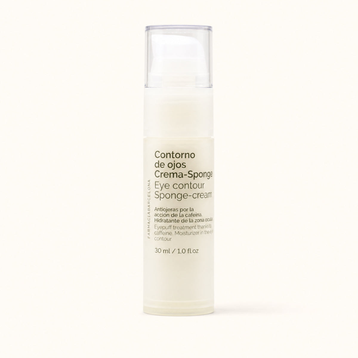 Crema-Sponge Contorno de Ojos 30 ml. Vista frontal del producto.