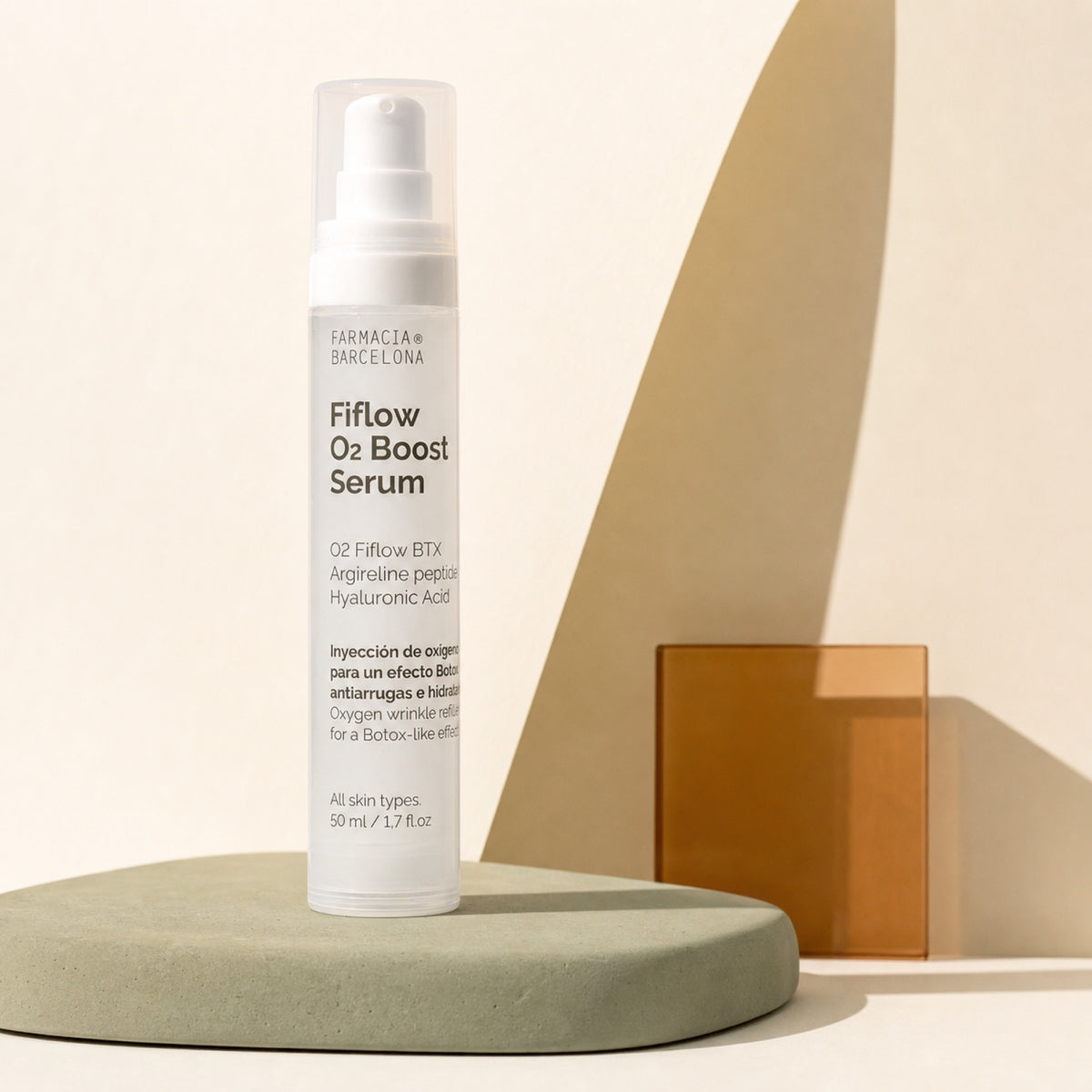Fiflow O2 Boost Serum 50 ml. Imagen editorial del producto.
