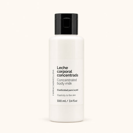 Leche Corporal Concentrada. Vista frontal del producto.