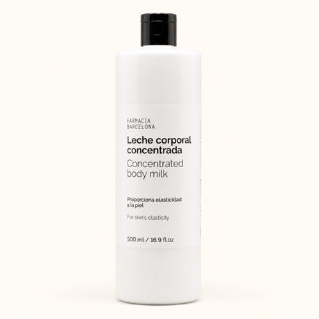 Leche Corporal Concentrada. Vista frontal del producto.