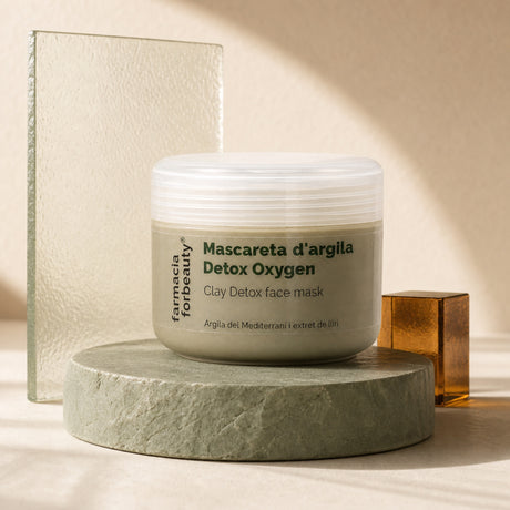 Mascarilla Argila Detox Oxygen 50 ml. Imagen editorial del producto.