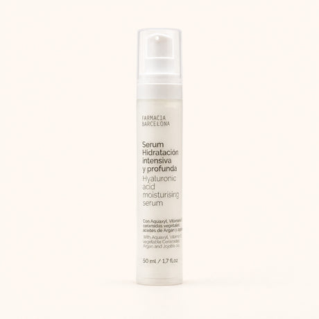 Sérum Hidratación Intensiva 50 ml. Vista frontal del producto.