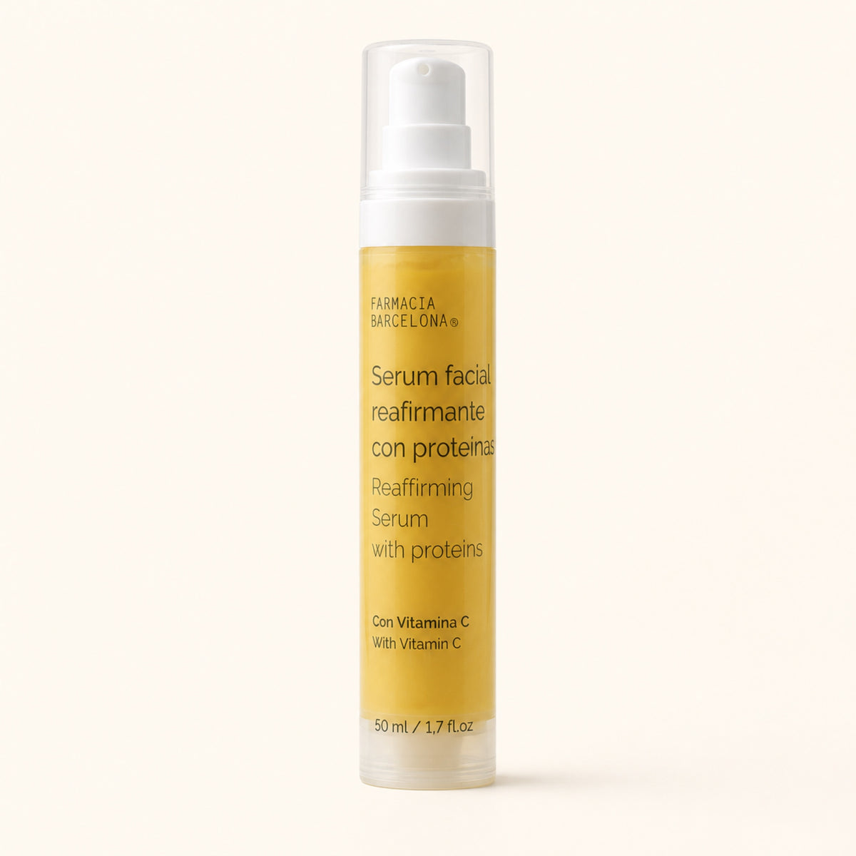 Sérum Facial Reafirmante 50 ml. Vista frontal del producto.