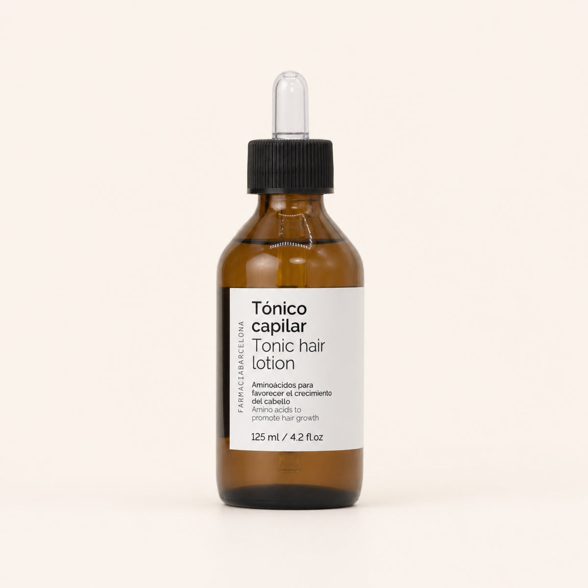 Tonic Hair Lotion 125 ml. Vista frontal del producto.