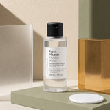 Agua Micelar. Imagen editorial del producto.