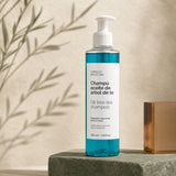 Champú Árbol de Té 200 ml. Imagen editorial del producto.