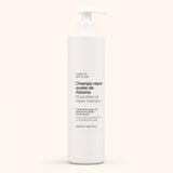 Champú Repair Abisinia 500 ml. Vista frontal del producto.
