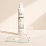 Crema Especial Acné 50 ml. Detalle de apertura y textura del producto.