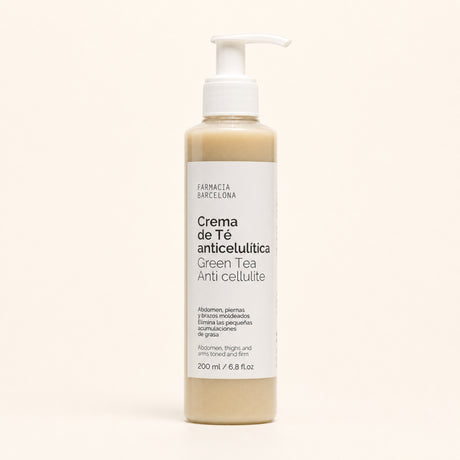 Crema Té Anticelulítica 200 ml. Vista frontal del producto.