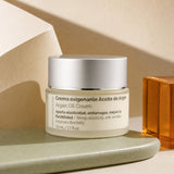 Crema Oxigenante Aceite Argán 50 ml. Imagen editorial del producto.