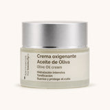 Crema Oxigenante Aceite de Oliva 50 ml. Vista frontal del producto.
