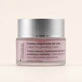 Crema Oxigenante Loto 50 ml. Vista frontal del producto.