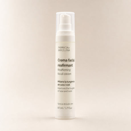 Crema Facial Reafirmante 50 ml. Vista frontal del producto.