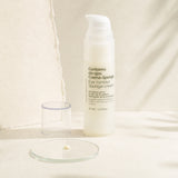 Crema-Sponge Contorno de Ojos 30 ml. Detalle de apertura y textura del producto.
