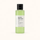 Gel Aloe. Vista frontal del producto.