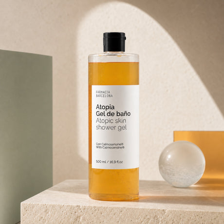 Gel Atopic. Imagen editorial del producto.