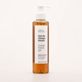 Gel Ginkgo Biloba. Vista frontal del producto.