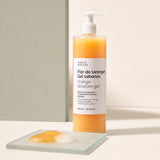 Gel Flor de Azahar 500 ml. Detalle de apertura y textura del producto.