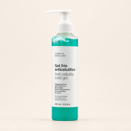 Gel frío anticelulítico 200 ml. Vista frontal del producto.