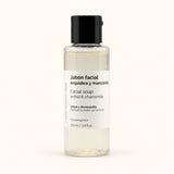 Gel Jabonoso Facial Orquídea. Vista frontal del producto.