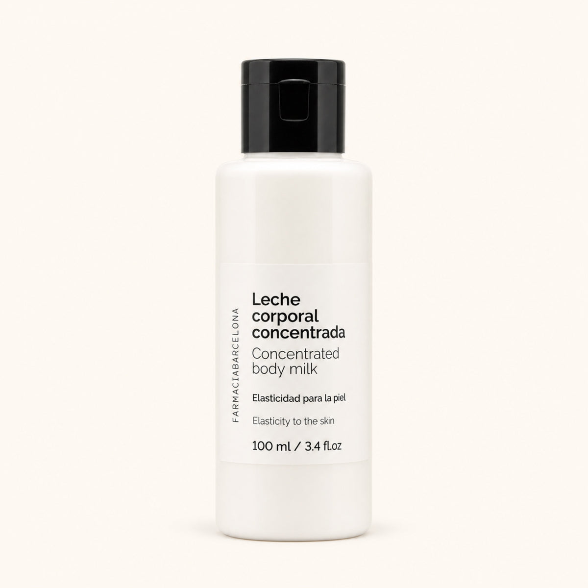 Leche Corporal Concentrada. Vista frontal del producto.