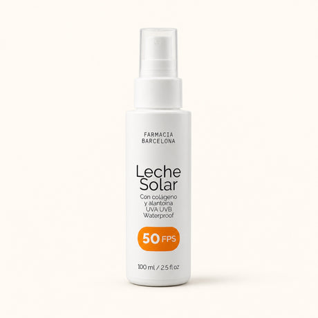 Leche Solar FPS 50 de 100 ml, vista frontal