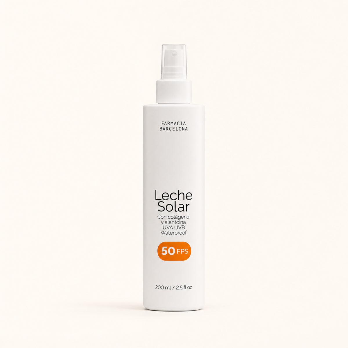 Leche Solar FPS 50 de 200 ml, vista frontal