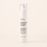 Moisturiser Pollution Protect 50+ 50 ml. Vista frontal del producto.