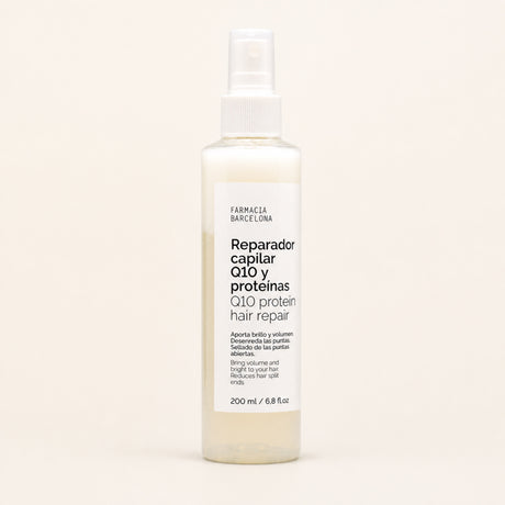 Spray Q10 Bi-Phase 200 ml. Vista frontal del producto.