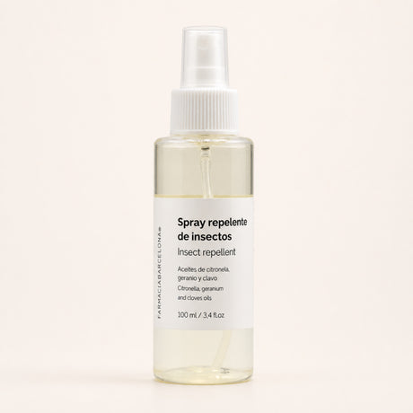 Repelente Insectos 100 ml. Vista frontal del producto.
