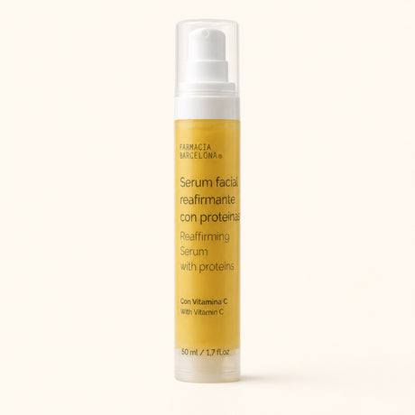 Sérum Facial Reafirmante 50 ml. Vista frontal del producto.